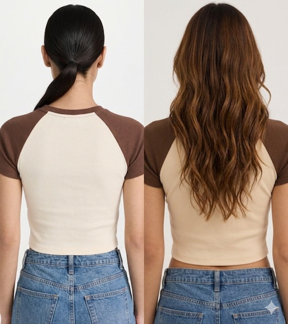 Woman's Power & Paradise Collection Crop top | Pack of 2