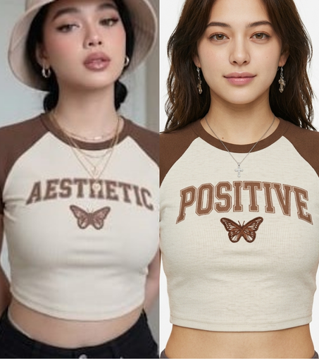 Woman's Positive Aesthetic Set | The Butterfly Effect Duo | Pack of 2