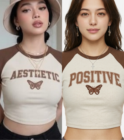 Woman's Positive Aesthetic Set | The Butterfly Effect Duo | Pack of 2