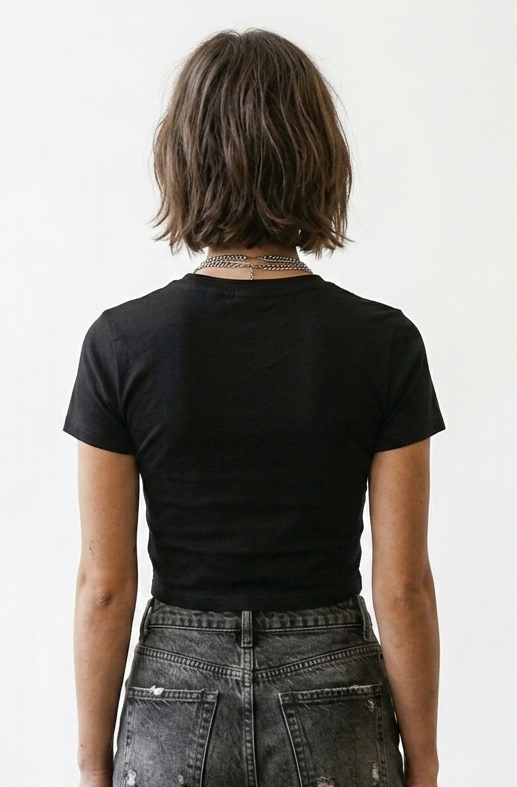 Women's Graphic Crop T-Shirt – “All Things Grow” Print